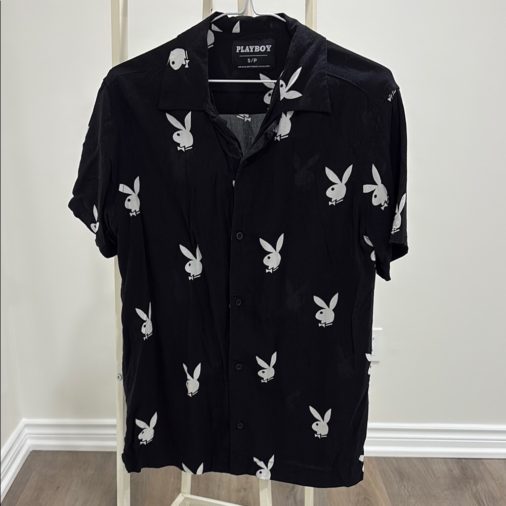 Playboy Black Men's Shirt